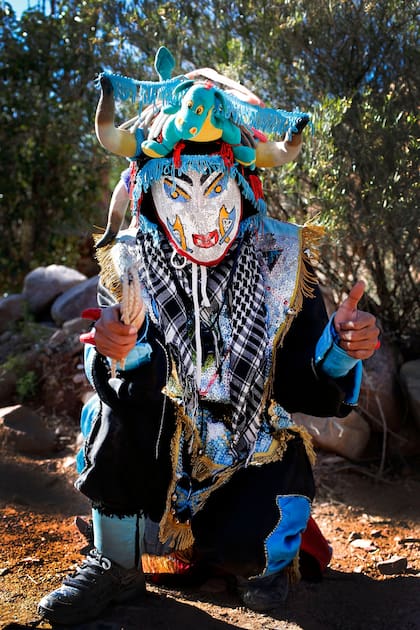 Bajada de los diablos de Uquía