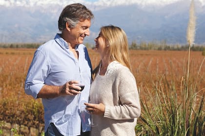 Semanas antes de casarse Huberto Roviralta y Dolores Benedit hicieron una escapada a Mendoza.