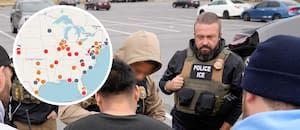 El mapa que muestra la influencia y aplicación del acuerdo 287(g) contra inmigrantes en EE.UU.