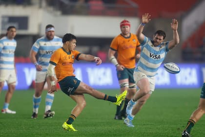 Bajo la lluvia de La Plata, como había sucedido en Auckland, los Pumas tuvieron un flojo partido