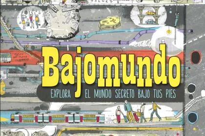 Un libro álbum que es como un viaje al centro de la tierra