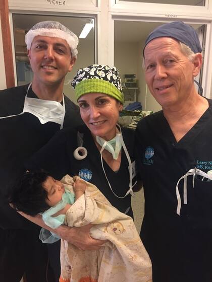 Baker, de 63 años, trabajó con médicos de EE.UU. y de la Argentina en Chaco