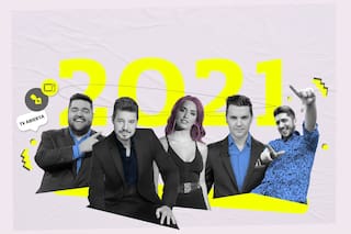 Del mal año de Fabbiani y Tinelli, al gran éxito de Jey Mammon y la picardía de Lali Espósito