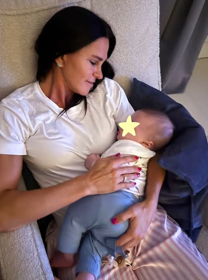 Baldini viajó a Torino para ver a su nieto Tullio