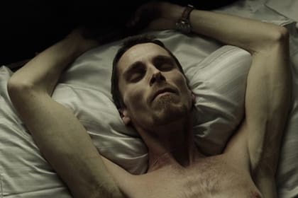 Bale en la película El maquinista, de 2004