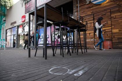 Los atacantes huyeron en una moto a toda velocidad, pero fueron atrapados por la policía tras chocar contra una camioneta