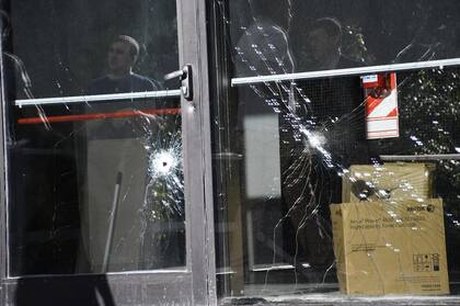 Balearon el Centro de Justicia Penal