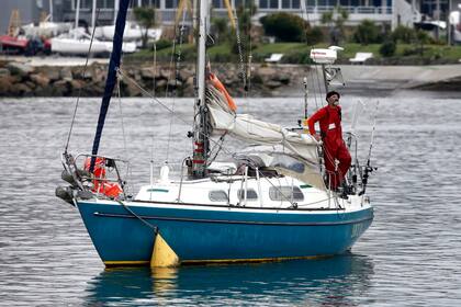 Ballestero, de 47 años, tomó la decisión de emprender el viaje para reencontrarse con sus padres que viven en Mar del Plata