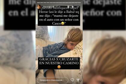 Baltazar y Filipa se encuentra en muy buen estado de salud (Foto Instagram @chavespauok)