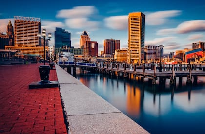 Baltimore es uno de los centros de población principalmente afectados