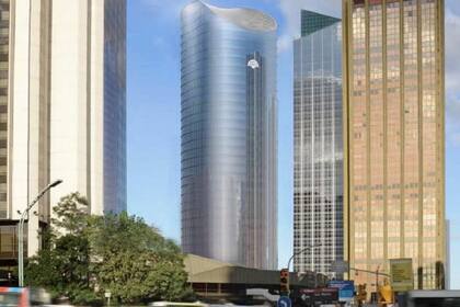 Banco Macro, un cilindro diseñado por César Pelli