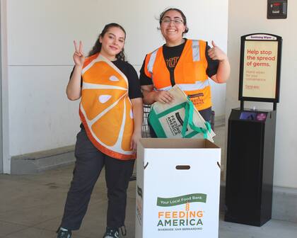 Bancos de alimentos se preparan para enfrentar el aumento de demanda ante suspensión del SNAP (Facebook/Feeding America Riverside San Bernardino Counties)
