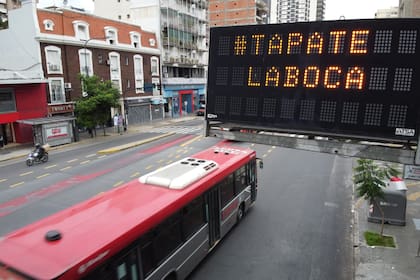 Coronavirus: tapabocas obligatorio en la ciudad