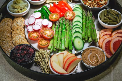 Bandeja de crudites