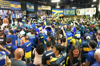 La previa de Boca-Barcelona: el banderazo xeneize y la frase de Angelici