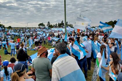 Banderazo en Avellaneda, Santa Fe