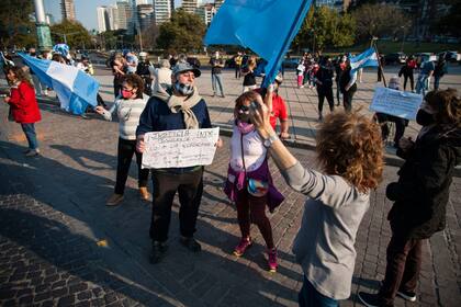 La convocatoria comenzó a las 16 en Rosario