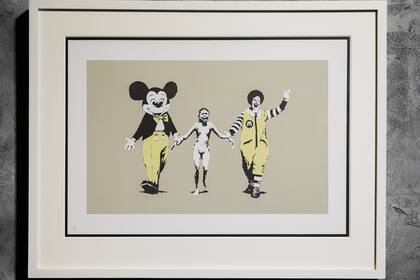 "Napalm", otro trabajo emblemático del artista callejero