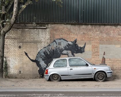 Bansky busca generar una crítica con sus obras callejeras (Foto: @bansky)