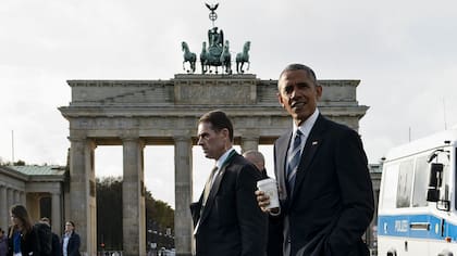 Barack Obama, Angela Merkel y una cena privada antes del comienzo de la agenda oficial