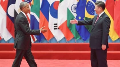 Barack Obama y Xi Jinping, en 2020.