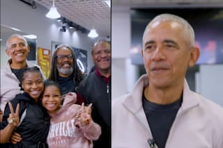 Barack Obama visitó Chicago y reveló lo que hizo antes de terminar su viaje