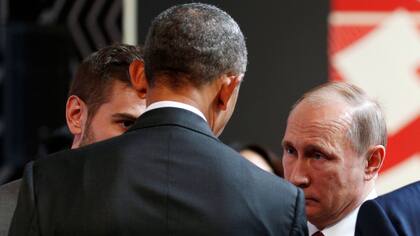 Barack Obama, Vladimir Putin y un encuentro tenso y fugaz en Lima