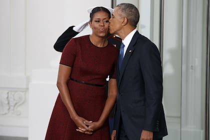 Barack Obama y Michelle, en 2017.
