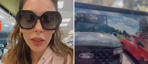 Los videos del accidente de Barby Franco y el descargo de su pareja Fernando Burlando