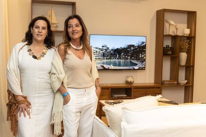 Bárbara Casal y María del Pilar Gonzáles, las profesionales al frente del diseño de interiores de la unidad modelo.