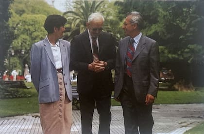 Bárbara König, Otto A. König y Humberto Taroni (1979)