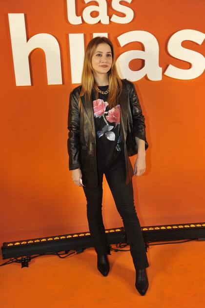 Bárbara Lombardo destacó con un look rockero para la ocasión