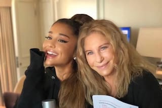 La emoción de Ariana Grande por los elogios de Barbra Streisand