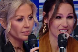 Barbie Simons contó una infidencia de Pampita en televisión y la modelo no se quedó callada (Foto: Captura de TV / eltrece)