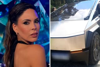 Barby Franco estuvo involucrada en un accidente de tránsito a bordo de un Tesla en Ruta 3