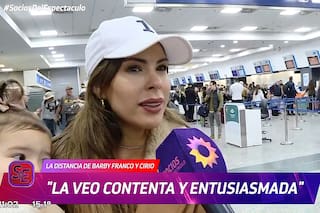 Barby Franco habló del casamiento de Jesica Cirio y del fin de su amistad