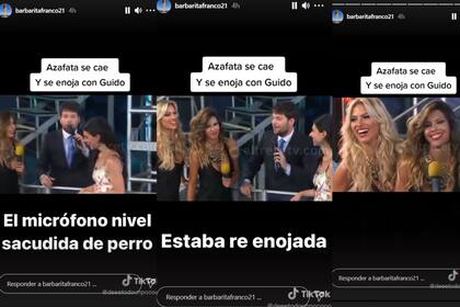 Barby Franco recordó aquel divertido blooper que protagonizó en A todo o nada, el programa de Guido Kczka