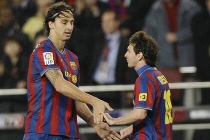 Barcelona 2009: entra Ibra y sale Messi