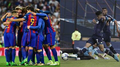 Barcelona, candidato de siempre en España; Racing, que viene de atrás, también anima el torneo argentino