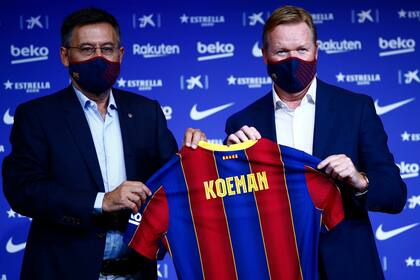 Ronald Koeman firmó contrato con el club hasta 2022