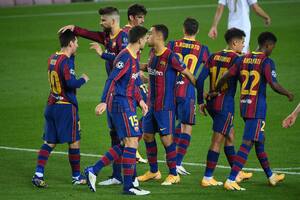 Arrancó Messi: un gol y una asistencia en el 5-1 de Barcelona en la Champions