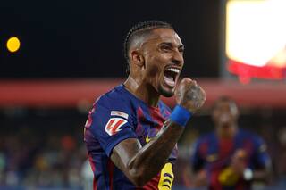 Barcelona golea 6-0 a Valencia con goles de Raphinha, Lewandowski y López