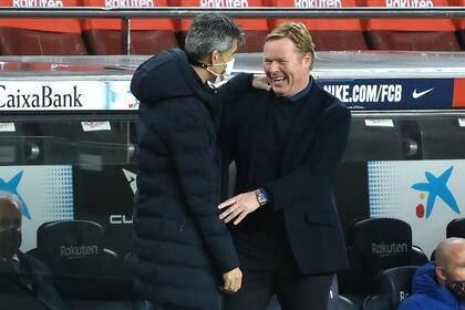 Koeman se animó a pronosticar que todavía no ve a Messi defendiendo los colores de otro club.