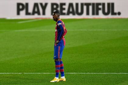 La alegría no fue completa para Dembelé: hizo un gol, pero no alcanzó para ganar