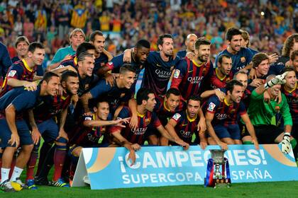 Barcelona y su último título: la Supercopa de España 2014