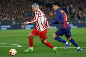 Barcelona ya le gana a Atlético de Madrid, en busca de la remontada en la semifinal en el Camp Nou