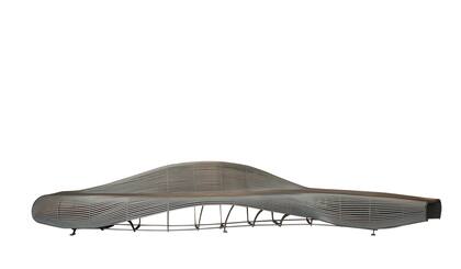 Barco canoa inspirado en la obra de Alvar Aalto
