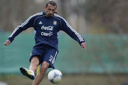 Barcos, en el predio de Ezeiza