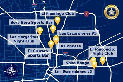 Bares de Houston clausurados por sospechas de tráfico humano (TABC)