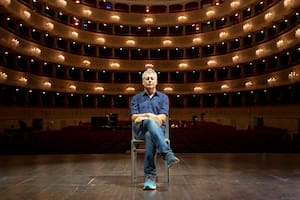 El gran autor italiano cumplirá un sueño: hablar sobre el tiempo y el amor en el escenario del Teatro Colón
